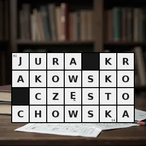 Hasło krzyżówkowe region turystyczny ze szlakiem orlich gniazd - jura krakowsko-częstochowska – rozwiązanie, synonimy, podpowiedzi i definicje krzyżówkowe